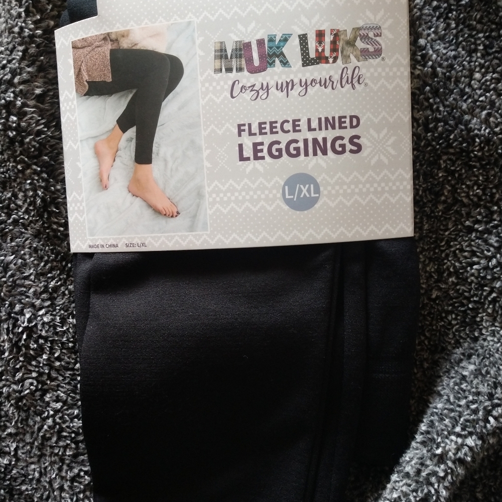 Muk luks fleece lined leggings